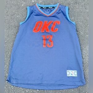 Paul George #13 Oklahoma City‎ Thunder Fanatics NBA Basketball Jersey Youth L
